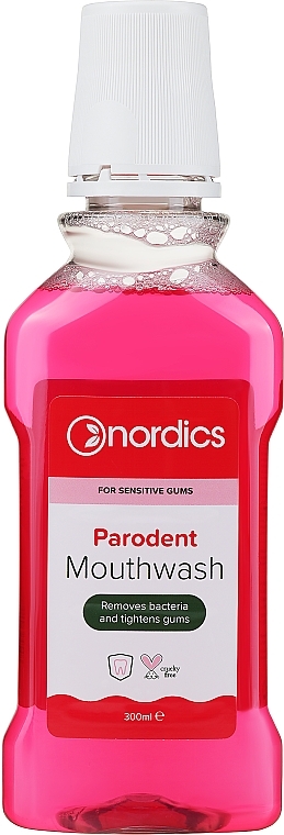 Ополаскиватель для полости рта - Nordics Parodent Mouthwash — фото N1