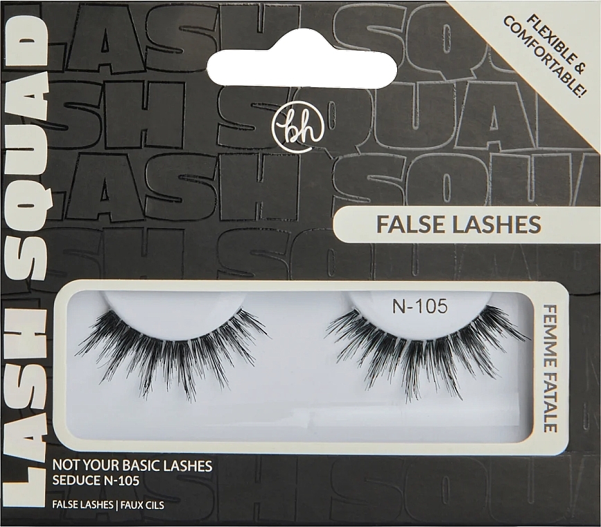 Накладные ресницы - BH Cosmetics Femme Fatale False Eyelashes N-105 