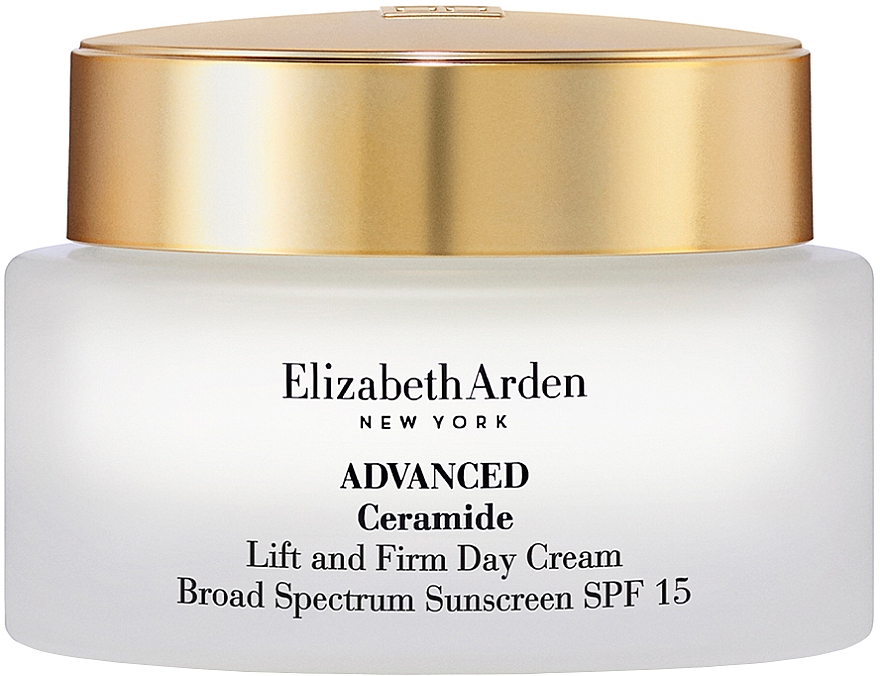 Зміцнювальний підтягувальний денний крем - Elizabeth Arden Ceramide Lift and Firm Day Cream SPF15 — фото N1