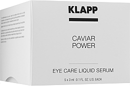 Парфумерія, косметика Гель для повік "Енергія ікри" - Klapp Caviar Power Eye Care