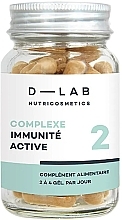 Харчова добавка "Комплекс для зміцнення імунітету" - D-Lab Nutricosmetics Active Immunity Complex — фото N1