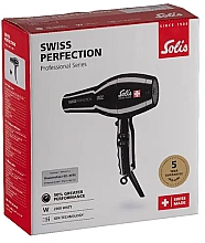 Фен для волос, черный - Solis Swiss Perfection Black — фото N5
