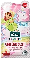 Парфумерія, косметика Шипуча сіль для ванни "Магія єдинорога" - Kneipp Nature Kids Unicorn Dust Crackling Bath Salt