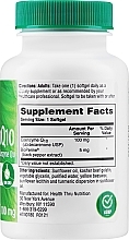 Пищевая добавка "CoQ10" - Health Thru Nutrition CoQ10 100 Mg — фото N2