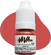 Пигмент для перманентного макияжа губ - Viva ink Lip Latte — фото N1