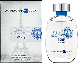 Mandarina Duck Let's Travel To Paris For Man - Туалетная вода — фото N2