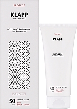 УЦІНКА Сонцезахисний лосьйон для тіла - Klapp Multi Level Performance Sun Body Lotion SPF50 * — фото N2