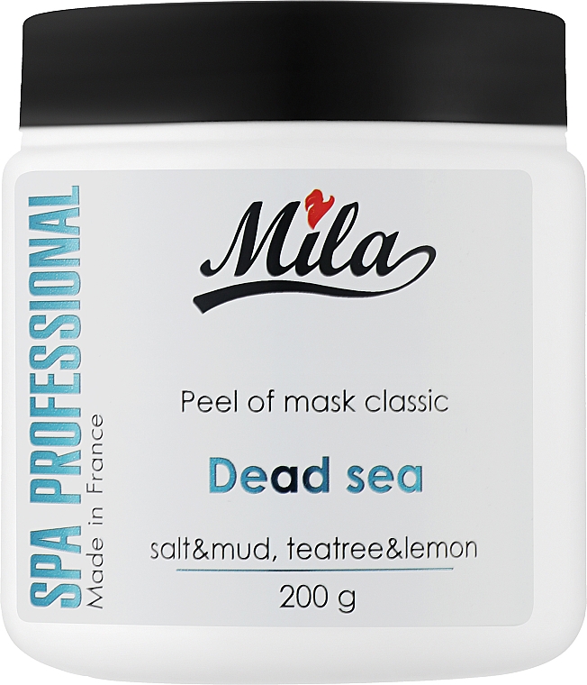 Маска альгинатная классическая порошковая "Мертвое море" - Mila Mask Peel Off Dead Sea  — фото N3