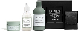 Набор, 4 продукта - Re-New Copenhagen Essential Grooming Kit (Balancing Shampoo №05 + Texture Spray №07 + Soft Mud Paste №03) — фото N1