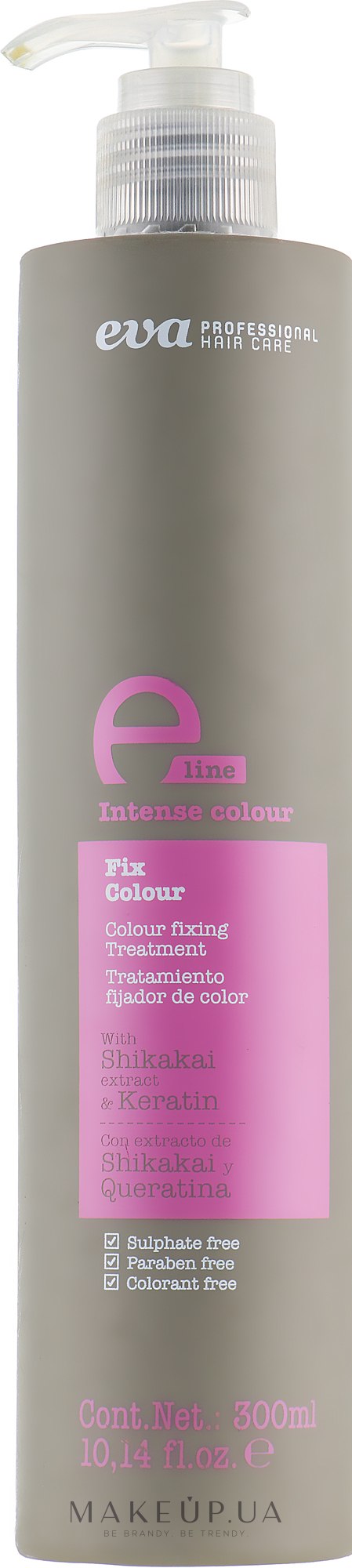 Кондиционер для защиты цвета окрашенных волос - Eva Professional E-line Fix Colour Treatment — фото 300ml