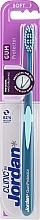 Зубная щетка, мягкая, бирюзовая - Jordan Clinic Gum Protector Soft Toothbrush — фото N1