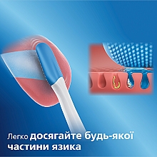 Насадки для електричної зубної щітки, для чищення язика - Philips TongueCare + HX8072/01 — фото N4