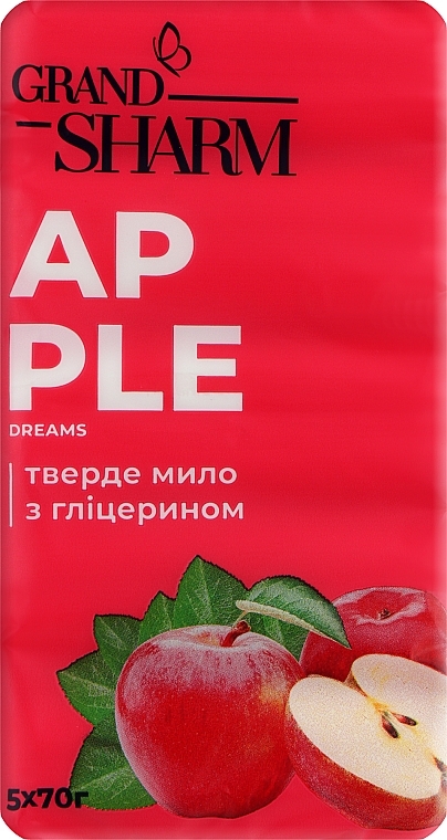 Туалетне мило "Яблучні мрії" - Миловарні традиції Grand Шарм — фото N1