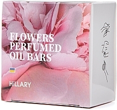 Тверда парфумована олія для тіла - Hillary Perfumed Oil Bars Flowers — фото N2