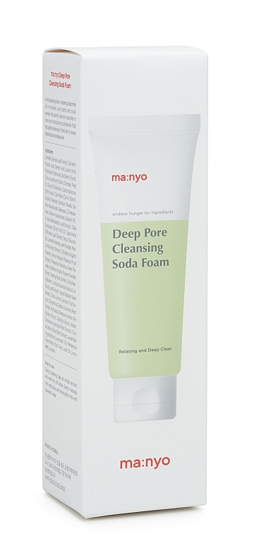 Пінка для глибокого очищення пор із содою - Manyo Deep Pore Cleansing Soda Foam — фото N3