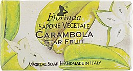 Мило натуральне "Карамбола" - Florinda Sapone Vegetale Star Fruit — фото N1