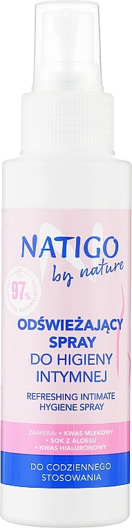 Спрей для интимной гигиены освежающий - Natigo by Nature — фото N1
