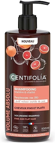 Органічний шампунь для об'єму волосся "Рожевий грейпфрут" - Centifolia Volumishing Shampoo — фото N2