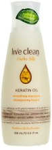 Духи, Парфюмерия, косметика Шампунь разглаживающий - Live Clean Keratin Oil Moisturizing Shampoo