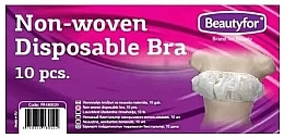 Духи, Парфюмерия, косметика Одноразовый бюстгальтер, белый - Beautyfor Non-Woven Disposable Bra