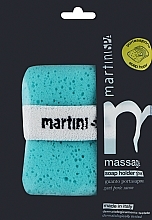 Губка-тримач для мила, бірюзова - Martini Spa Soap Holder Glove — фото N1