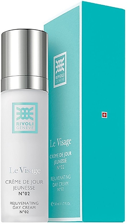 Омолоджувальний денний крем для обличчя - Rivoli Geneve Le Visage Rejuvenating Day Cream №02 — фото N2