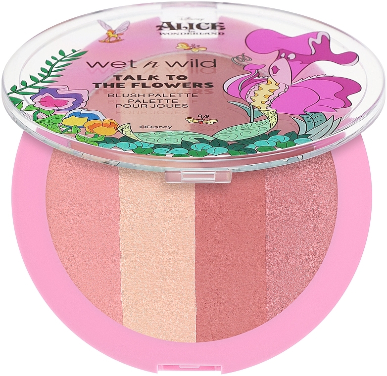 Палетка румян - Wet N Wild Alice in Wonderland Talk To The Flowers Blush Palette