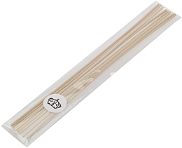 Парфумерія, косметика Набір з 8 паличок для дифузора - Castelbel Pack Of 8 X-Large Diffuser Reeds Unpainted