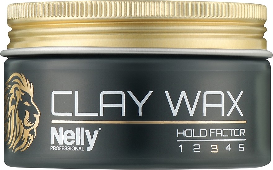 Воск для волос "Clay" - Nelly Professional Men Wax — фото N1