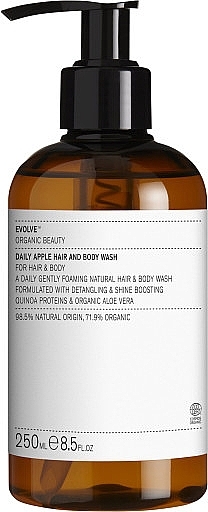Рідке мило для тіла та волосся з алое вера - Evolve Beauty Daily Apple Hair and Body Wash — фото N1