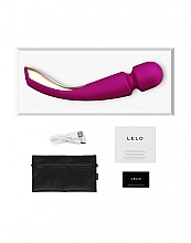 Вибратор - Lelo Smart Wand 2 Large Deep Rose Massager Vibrator — фото N3