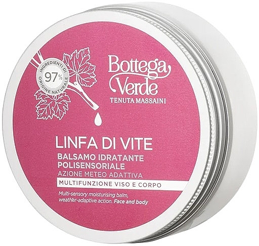 Увлажняющий бальзам для лица и тела - Bottega Verde Linfa Di Vite Face&Body Super Moisturising Balm — фото N1