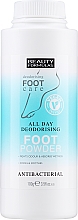 Парфумерія, косметика Антибактеріальна пудра для ніг - Beauty Formulas All Day Deodorising Foot Powder Antibacterial