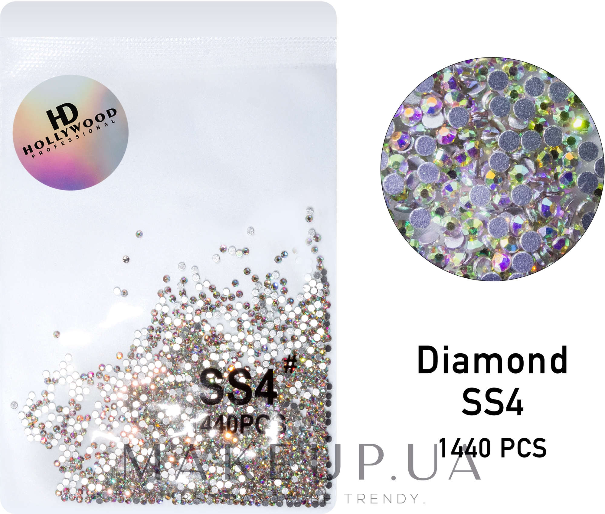 Стразы стекло "Diamond", хамелеон - HD Hollywood — фото SS4