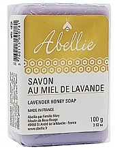 Мыло "Мед и лаванда" - Abellie Lavender Honey Soap — фото N1