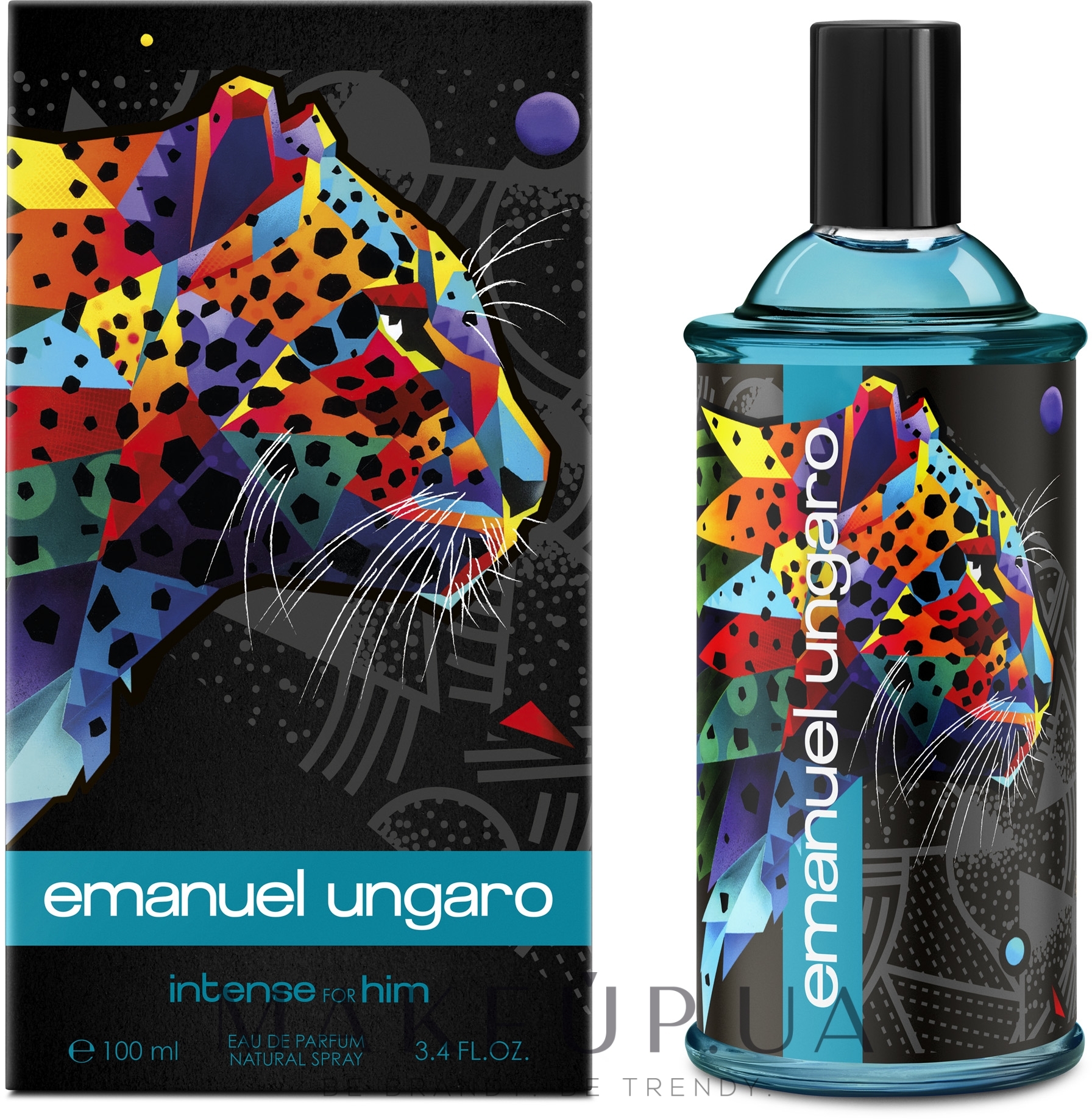 Emanuel Ungaro Intense For Him - Парфюмированная вода — фото 100ml