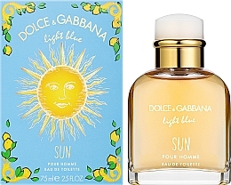 Dolce&Gabbana Light Blue Sun Pour Homme - Туалетна вода — фото N2