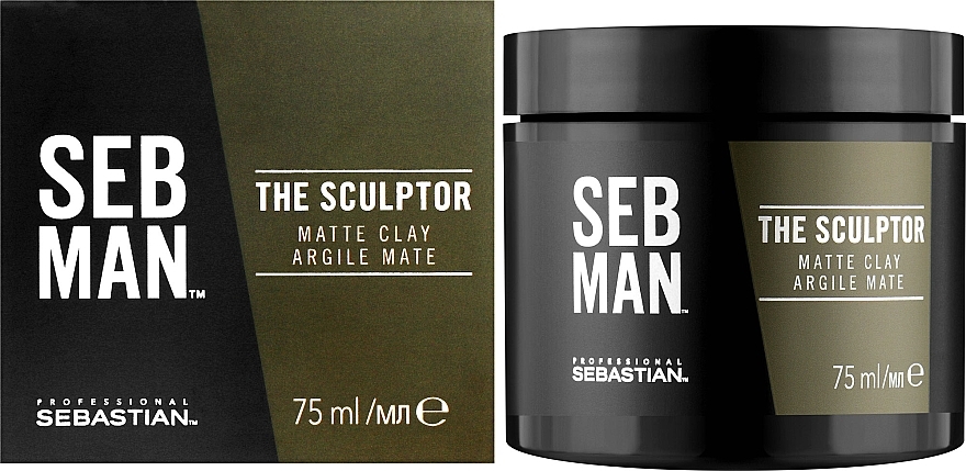 Матовая глина для волос - Sebastian Professional SEB MAN The Sculptor Matte Finish — фото N6