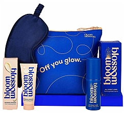 Духи, Парфюмерия, косметика Набор - Bloom & Blossom Lights Out Relaxing Gift Set ( b/balm/50ml + spray/75ml + sleep/mask/1pcs + bag)