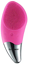 Звуковая щетка для лица - Garett Beauty Clean Soft Dark Pink — фото N1