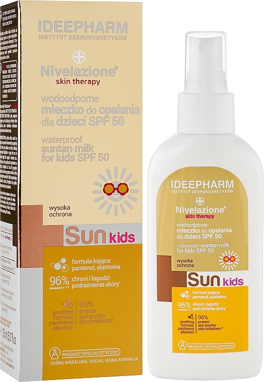 УЦЕНКА Солнцезащитный лосьон для детей - Farmona Nivelazione Skin Therapy Sun Waterproof Sun Lotion For Children SPF50 * — фото N1