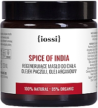 Масло для тіла "Індійські спеції" - Iossi Regenerating Body Butter — фото N1