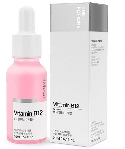 Сыворотка для лица - The Potions Vitamin B12 Ampoule Serum — фото N1