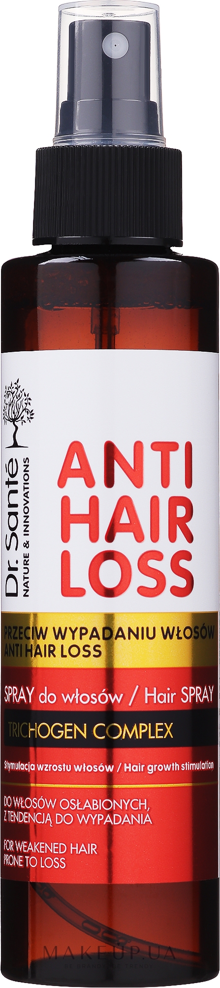 Спрей для ослабленных и склонных к выпадению волос - Dr. Sante Anti Hair Loss Spray — фото 150ml
