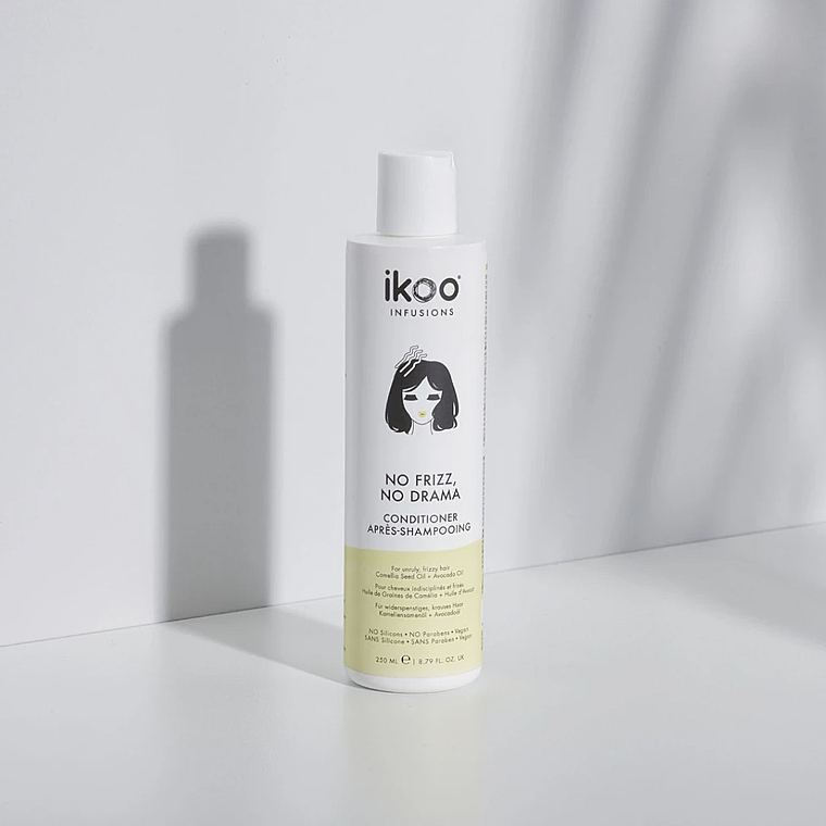 Кондиционер для волос "Укрощение строптивых" - Ikoo Infusions No Frizz, No Drama Conditioner — фото N5