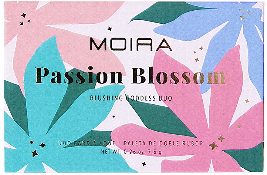 Румяна для лица - Moira Blushing Goddess Duo Blush — фото N2