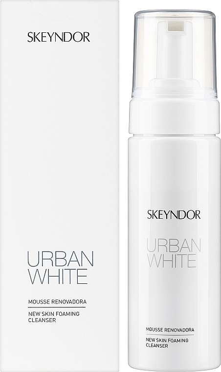 Обновляющий очищающий мусс - Skeyndor Urban White New Skin Foaming Cleanser — фото N2