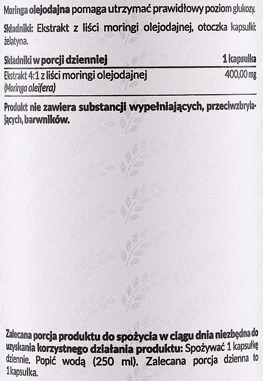 Дієтична добавка "Моринга олійна", 400 мг - PharmoVit Classic Moringa Oleifera — фото N2