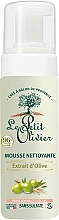 Очищуюча пінка для вмивання з оливковим маслом - Le Petit Olivier Face Cares With Olive Oil — фото N1