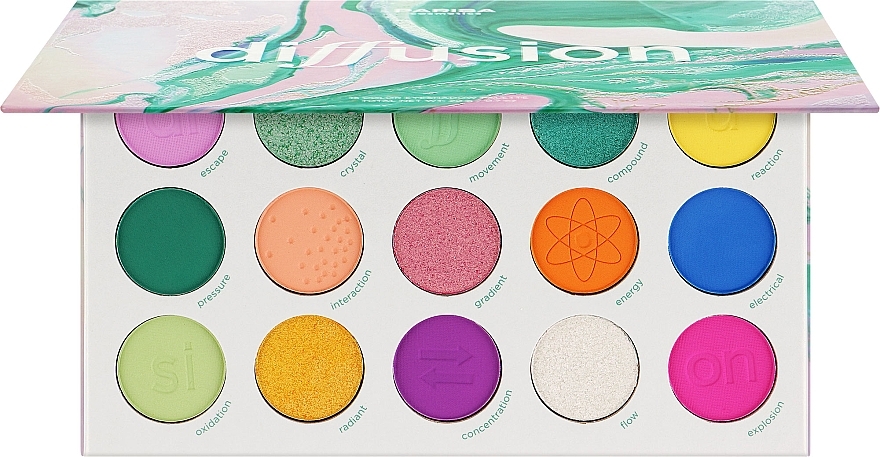 Parisa Cosmetics Eyeshadow Palette Diffusion